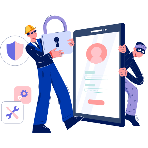 الأمان وحماية البيانات