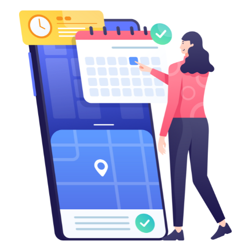 التذكيرات التلقائية بمواعيد الحجز