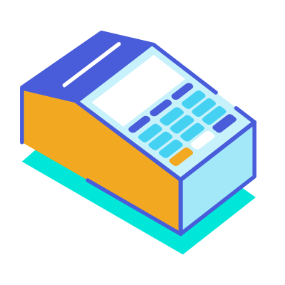 شاشة نقاط بيع سهلة الاستخدام